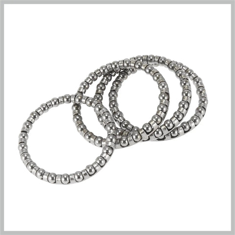 4 Pack Bicycle Ball Bearing Retainers With 22 Balls 40mm Outer Diameter And 33.5mm Inner Diameter Beefy Steel Cages