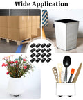 16 Pcs Self Adhesive Mini Caster Wheels 360 Degree Swivel on storage boxes and small furniture