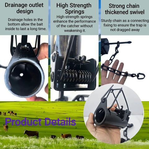 Heavy Duty Dog Tie Out System With Ground Anchor And 26 Inch Steel Chain Built Different For Pasture Or Yard Easy Peasy Setup With Lever Handle Tool Compact Design Badass Grip For Backyard Ranch Adventures