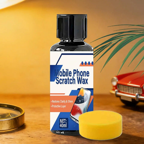 Phone Screen Scratch Remover Kit 40ml 100ml With Sponge Quick Fix Gentle Polish For Glasses Mirrors Watches Laptops And More Electronics To Restore Clarity And Smooth Out Surface Scratches