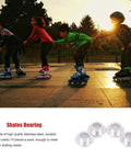 Stainless Steel Skate Bearing Spacers 15Pcs Bushing Replacement Kit For Roller Skates Inline Skates And Scooters 8mm ID 17.5mm OD