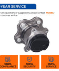 Rear Wheel Hub Bearing Assembly Fits Nissan Rogue 2008 to 2013 And Rogue Select 2014 to 2015 With 5 Lugs shown side view