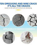 Heavy Duty Concrete Crack Filler To Fix Cracked Pavement And Asphalt Fast While Delivering A Waterproof Shield Against Seasonal Swelling Using Elastic Polymers For Badass Repair Results That Handle Extreme Temps Like A Boss And Stop Leaks Dead In Their. Cracked concrete surfaces shown in various scenarios.