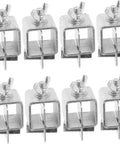 Heavy Duty Weld Clamps For Butt Welding 8 Pack Plated Clips Built For Quick Install And High Power Welding Equipment