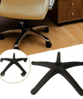Built Like A Tank Replacement Office Chair Base With Smooth Rolling Casters And Heavy Duty Five Spoke Design For Gaming Chairs.