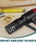 Go To Heat Gun Safety Cap And Cage Guard With Heat Resistant Cover For Crafting On Wooden Desk