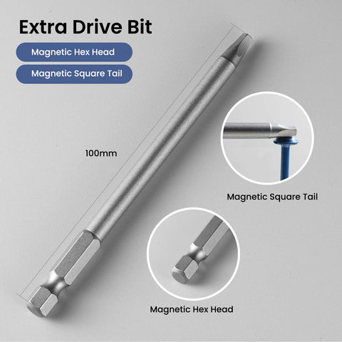 Magnetic drive bit for Pocket Hole Screws Size 8 1 1/4 Inch 300 Pieces No Nonsense Rust-Resistant Blue Coated Exterior Wood Screws