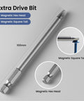100mm magnetized bit for Pocket Hole Screws 2 Inch Set Of 300 With Extra 100mm Drive Bit Magnetized Bit For Easy Use