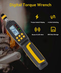 Workhorse Pro Grade Digital Torque Screwdriver With Backlit LCD, 1/4 Inch Quick Release Bit Holder, 2.6 To 70.8 In-Lb Range, 38-Piece Bit Set, ISO 6789 Certified, Two Percent Accuracy For Real World Tolerances, digital torque screwdriver on machinery