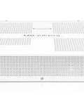 Back view of 48 Port Gigabit Smart Managed Switch with 4 SFP Plus Uplinks for SMBs, showing power and ventilation details.