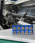 Indexable Carbide Turning Inserts TNMG160404R-ES TNMG331 For Lathe Tools Semi Finishing And Finishing, 10 Pack displayed