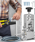 Ergonomic Wire Stripping Machine With Anti-Slip Handle Heavy Duty Hand Tool For Electric Manual Use Fast Effortless Cable Jacket Removal Perfect For Precision Home Projects And Everyday Wiring Jobs Efficient Solution in use.