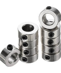 6mm Shaft Lock Collar Set Screw Ring 304 Stainless Steel 11mm Outside Diameter 5mm Thick 10 Pack For Lead Screw And Rod Shafts Rock Solid Locking Grip