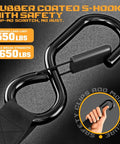 Self Retracting Ratchet Straps 1 Inch By 10 Feet, 1650 Pound Break Strength, 4 Pack With Soft Loops, Easy Auto Retract Cargo Ties