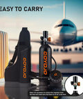 1L Mini Scuba Tank With Mask DOT Certified Portable Diving Air Tank 3000 PSI Max Pressure Pony Bottle near luggage and airplane