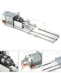 No Sweat Compact Miniature Lathe And Bead Polishing Machine With Powerful 100W Motor for wood carving, clear aluminum body design.