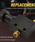 Pro Grade 1/8NPT Brake Proportional Valve for slick stopping power, heavy duty aluminum alloy build with knob, ideal for racing setups.