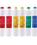 Six-pack of filters in the One Year RO Pure 6 Pack Filter Kit For Zero And Pure Plus Under Sink Reverse Osmosis Systems