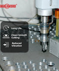 Professional HSS Annular Cutter And Magnetic Drill Bit Kit Built Tough For The Daily Grind M2 High Speed Steel cutting metal with reduced vibration.