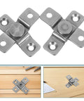 Heavy Duty Stainless Steel Torque Positioning Damping Door Pivot Hinges 2 Newton Meter For Cabinets And Furniture