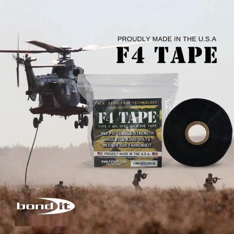 Emergency DIY Self-Fusing Silicone Tape For Quick Pipe And Radiator Hose Repairs Waterproof Electrical Insulation And Permanent Bonding 1 Inch By 36 Feet By 20 Mil Black by a helicopter