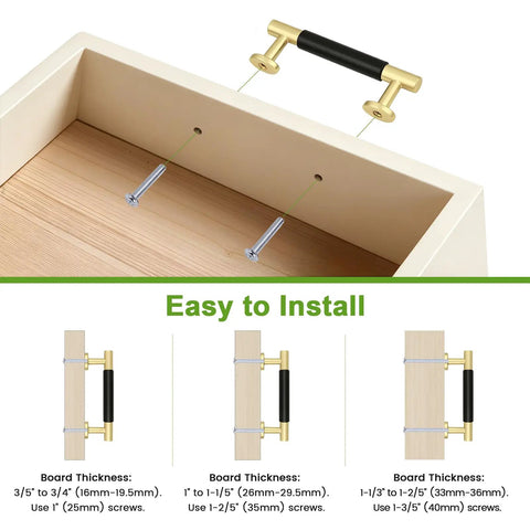 Gold Cabinet Handles 10 Pack 3 Inch Drawer Pulls And Knobs For Kitchen Cupboard Bathroom Dresser Hardware Modern Furniture Pulls installation guide