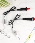 Two Pack Piezo Igniter Kit With Spark Ignition For Propane Grills Gas Fireplaces Ovens And Heaters on white surface