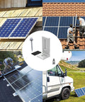 Durable Aluminum Roof Mount L Foot Brackets For Sloped Tin Roofs, Adjustable Rail Positioning, No Fuss Easy Install