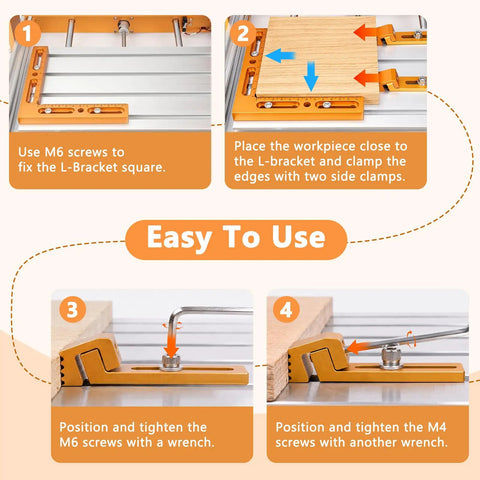 Guide to using CNC Positioning Side Clamps Aluminum Heavy Duty Low Profile Vise For Router Machines T Slot setup