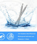 360-piece stainless steel watch band pins, 1.5mm diameter, includes strap link remover tool