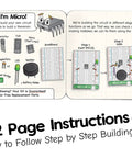 Theremin Electronics Kit For Hands On Music Making No Tools Needed Easy To Build Breadboard Kit Educational STEM STEAM Activity instructions