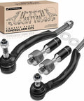 4Pcs Front Inner And Outer Tie Rod End Kit For Chevrolet Trailblazer GMC Envoy Buick Rainier Isuzu Ascender 2002-2009