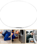 Stainless Steel Washing Machine Door Boot Spring Clamp For Front Load Washers Pro Grade Leakproof Door Seal Retaining Ring