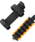 Tsrs Buttstock Shell Platform Black for AR Rifles durable lightweight tactical accessory with orange shell holders