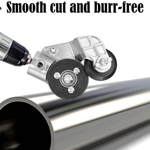 Electric Drill Metal Cutter Attachment Drill Nibbler Kit Handy With 11 Fittings cutting smooth burr-free metal pipe
