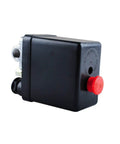 Air Compressor Pressure Switch Replacement Valve 90-120 PSI 240V Auto On Off Red Knob Easy Install Energy Saving Non OEM