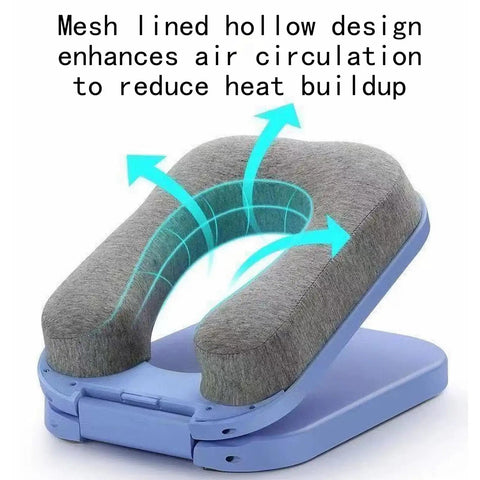 Foldable Comfy Memory Foam Desk Nap Pillow With Arm Rest For Face Down Sleep Portable Office And School Sleep Aid