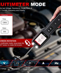 Circuit Probe Kit Pro Grade With 1.8 Inch Color TFT Display For 0 To 80V Automotive Electrical Systems Quick Short Finder Breaker Detector Component Activated Tests And Multimeter Mode With Four Diagnostic Functions DC Voltage AC Voltage Resistance Diode, screen rotated