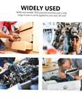 Collage showing various uses of Heavy Duty Stainless Steel Indexing Plungers For Machine Tools in assembly and repairs.