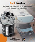 Air Dryer For Meritor System Saver 1200 Series Replacement For R955205 4324130010 12V with RV in background