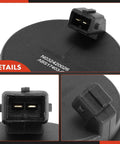 Pair Of Rear Abs Wheel Speed Sensors For Hyundai Tucson Sonata Kia Optima Sportage Fwd connectors showing precise design and durability.