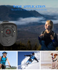 Dope Wearable Police Body Cam With Night Vision And 1080P HD Recording Built In 32GB Memory in lifestyle scenes