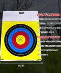 Weatherproof Archery Target Bag Replacement Cover For Outdoor Range And Backyard Shooting Practice Fill It Yourself