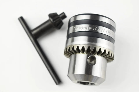 3.0mm To 16mm B16 Drill Chuck Set With Mini Chuck Key For Electric Drills Lathes And Drill Presses Anti Thrust Bearing