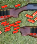 Side Saddle Shotgun Shell Carrier For 12 And 20 Gauge Holds 6 Rounds Tactical Buttstock Ammo Card With MOLLE Attachment