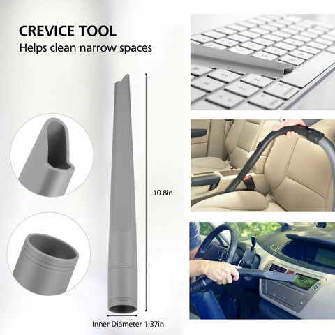 Crevice Tool And Dust Brush Vacuum Attachments Kit For Navigator Series NV350 NV351 NV352 NV355 NV356E NV360 NV361 NV370
