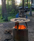 Heat Deflector Handle For Outdoor Stoves Easy Install Keeps Your Hands Safe From Soot Durable Silver Finish Made In USA Fits Yukon And Similar Camping Stoves