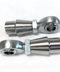 Drop Dead Badass 7/8 Inch Chromoly Heim Joint Kit showing two durable joints with left and right end threads and weld bung adapters.