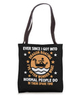 Dragon Boat Tote Bag For Paddlers And Crews Festival Race Gear Paddling Training Accessory with humorous boating text design