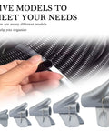 5 Piece Car Wire Loom Installation Tool Set 0.32 Inch To 1.6 Inch Wire Insertion Tools for cable management and conduits.
